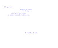 die ewigkeit ist jetzt schon eine weile lang